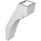 Ekena Millwork 3 1/2-in. W x 8-in. D x 16-in. H Merced Architectural Grade PVC Knee Brace BRCP035X08X16MRC - alternate 2